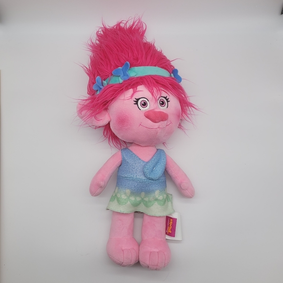 DreamWorks Trolls Plush Stuffed Toy Doll Princess Poppy 23 inch Troll - Picture 1 of 5
